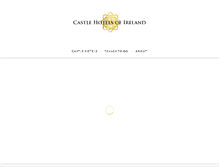 Tablet Screenshot of irelandcastlehotels.com